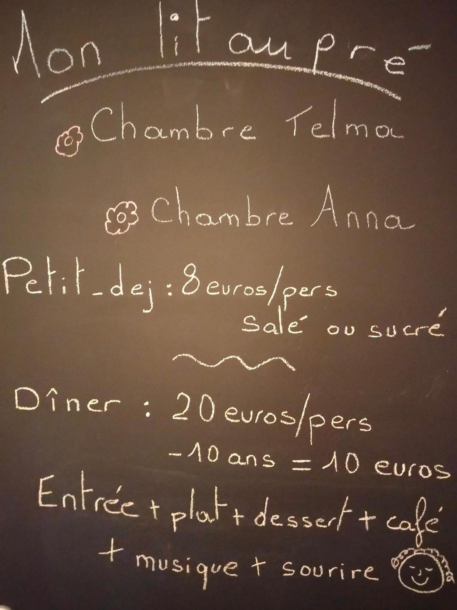 Chambre Telma 2 Pers Avec Piscine "Mon Lit Au Pre" Couples Ou Femmes Seulement Pontours Kültér fotó