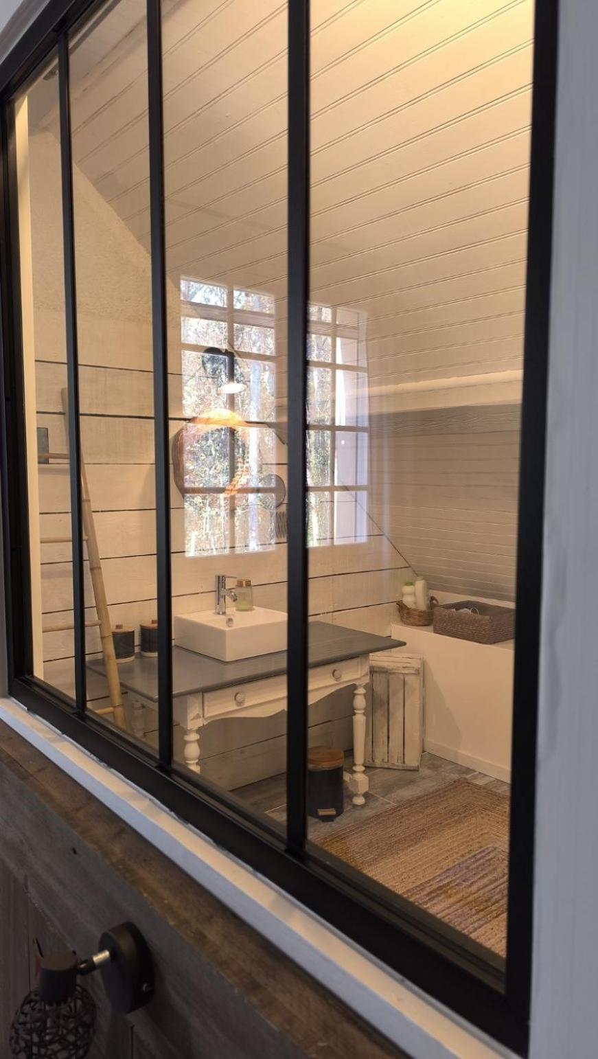 Chambre Telma 2 Pers Avec Piscine "Mon Lit Au Pre" Couples Ou Femmes Seulement Pontours Kültér fotó